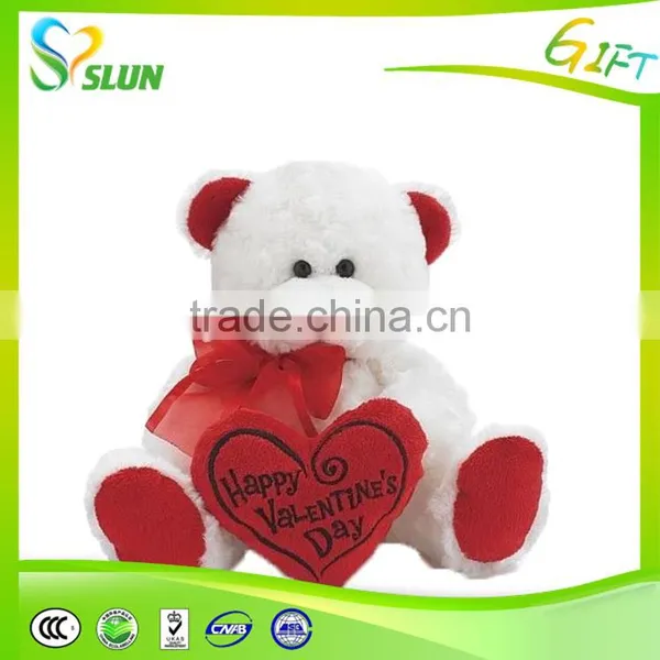 Valentine's Day Teddy Bear Plush Toy With Red Heart photo-5