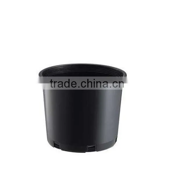 High Quality 1/2/3 Gallon Black Plastic Flower Seedling Nursery Pots photo-2