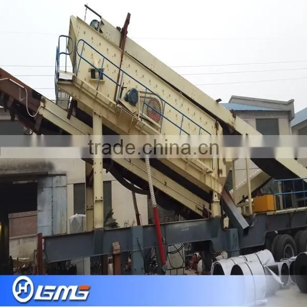 Mobile Crushing Station Main Screening Machine Vibrate Screen