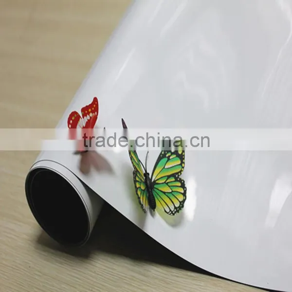 Magnetic White Board Soft Magnetic Whiteboard Stick on Wall Soft Magnetic Wallpaper Ferrous Magnetic Whiteboard photo-4