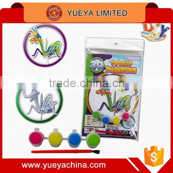 DIY Coloring 3D Puzzle Butterfly Shape photo-2
