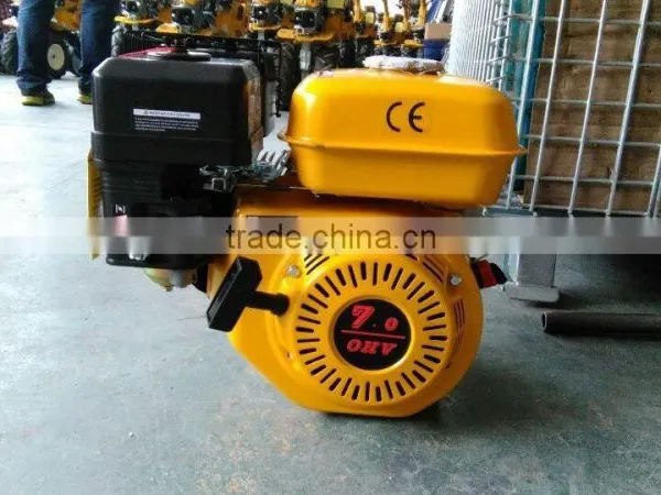 4 Stroke Horizontal Shaft Tiller Tractor Farm Tool photo-3