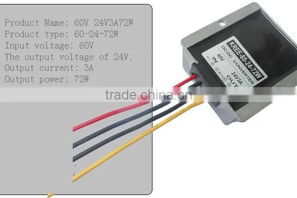 60V Turn 24V3A 5A 10A DC-DC Power Converter Module Switch 24V 60V DC Buck Regulator photo-3