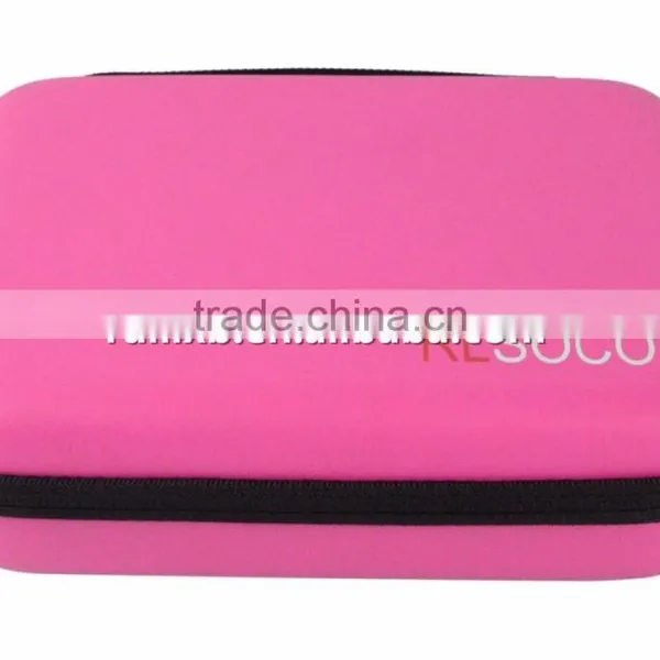 EVA Pink PU Large Vintage Camera Case With Foam photo-2