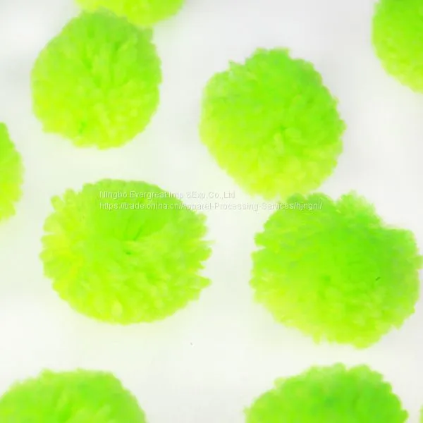 Neon Yarn Craft Pompom Ball photo-2