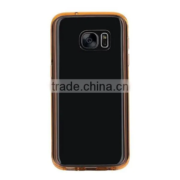 Multi Color TPU + Acrylic Best Selling Phone Case, Transparent Clear Case for Samsung s7 photo-5