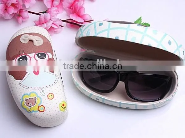 Supply Fashion Cute Girl Pattern Glasses Case photo-4