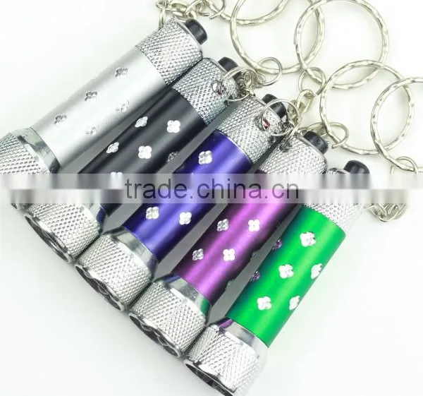 LED Flashlight Torch Zinc Alloy Keychain/Mini Outdoors Torch photo-2