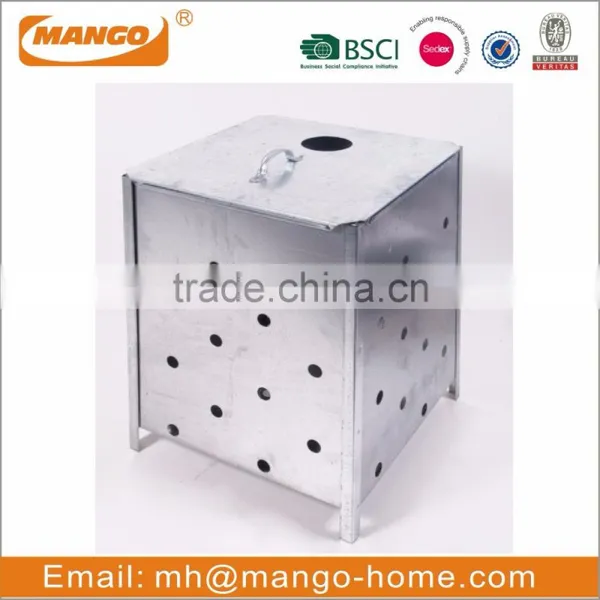 Square Galvanised Garden Incinerator photo-3