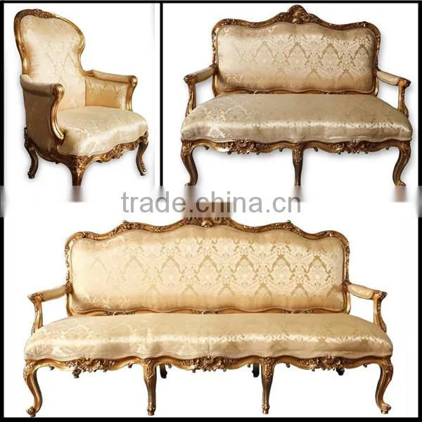FA-234P-01 Antique Furniture Sofa Set With 2-seat photo-2