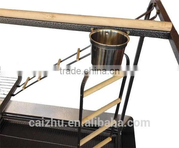 Large 167cm Parrot Bird Play Stand Play Gym With Swing Ladder Stair Perch Cage photo-3