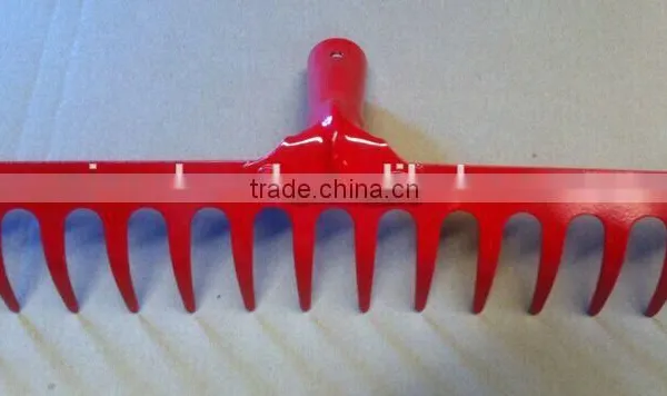20teeth Steel Garden Rake Lawn Rake Leaf Rake photo-5