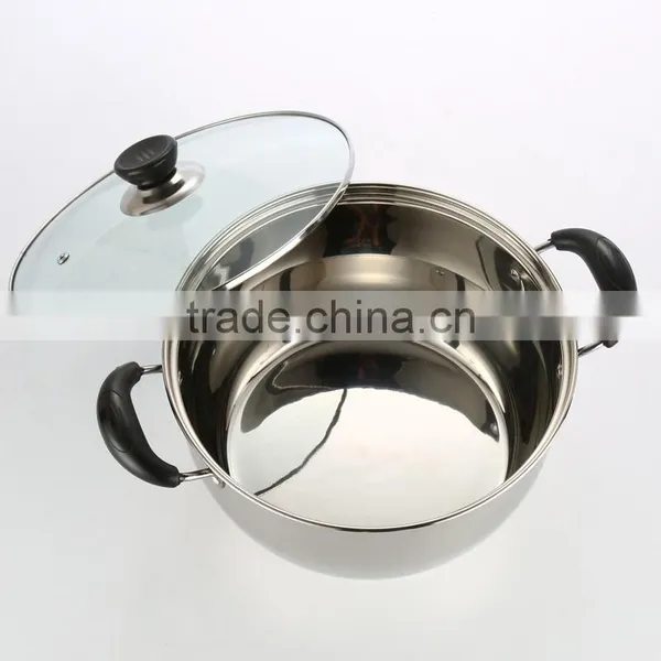 LB Tall Stainless Steel Stock Pot With Double Bottom photo-2