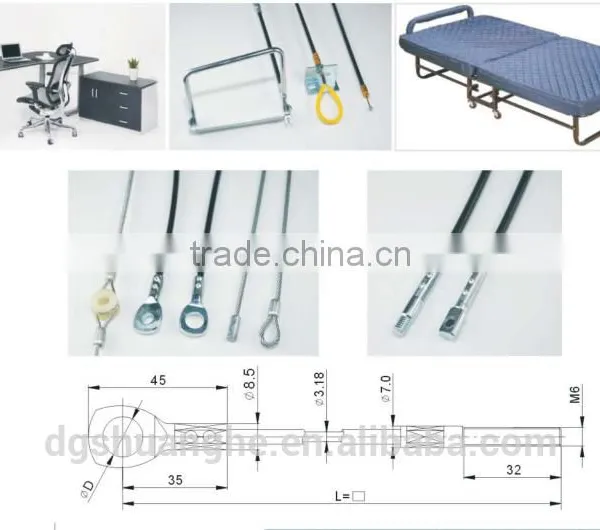 Furniture connection cables