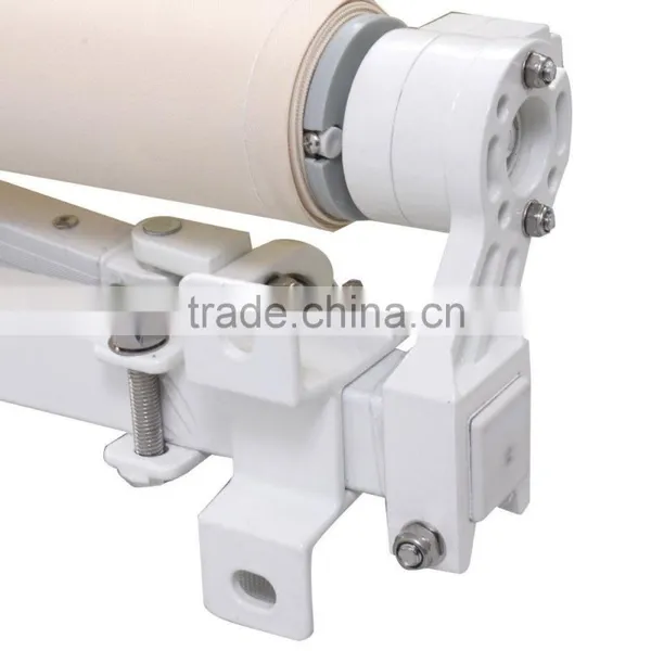Patio 2x1.5m Aluminium Beige Door Awnings Retractable photo-4