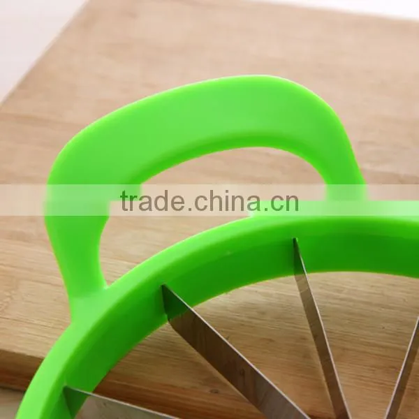 China Factory Promotional Fruit Slicer Stainless Steel Watermelon Slicer Corer Watermelon Cutter photo-6