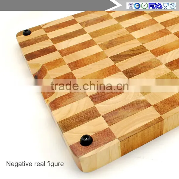 Factory Direct Sales of High-grade Rubber Wood Family Kitchen Chopping Board photo-5