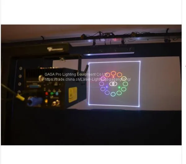 Full Color RGB 4000MW Professional Stage Show Laser Projector photo-5