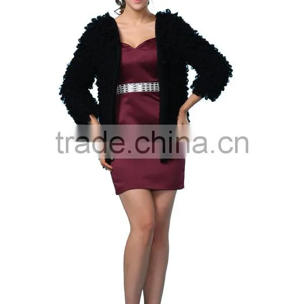 2015 Most Popular High Quality Fashion Wool Coat photo-2