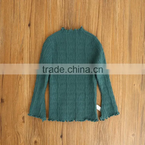 Fashion Long Sleeves Slim Sweater Pure Colour Girls Knit Sweaters photo-4