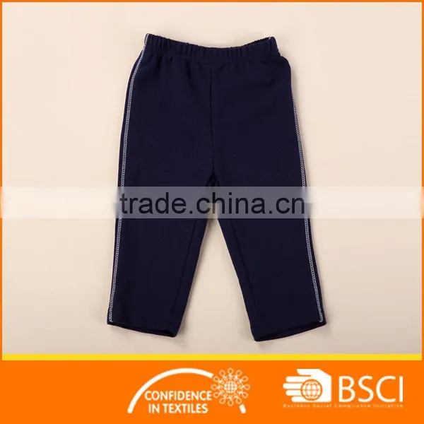 Navy Blue Baby Boys Printed Three Pcs Clothing Sets photo-4