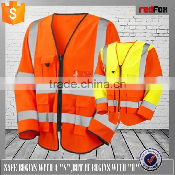 Latest Roadway Safety Vest With Waterproof Reflective Tape photo-6