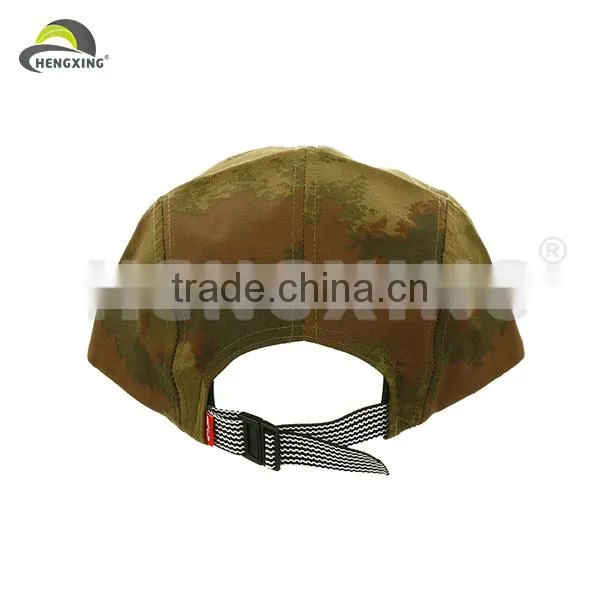 Print Plain Five Panel Cap/Blank 5 Panel Cap And Hat With Leopard Print photo-3
