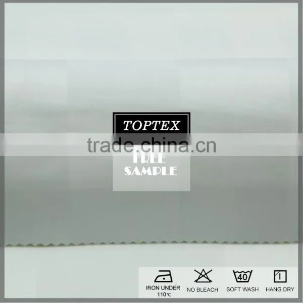 Plain White 100% Cotton Hotel Bedding Fabric photo-3