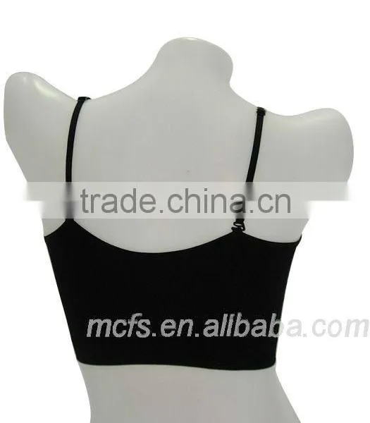 Hot Black Sexy Fancy Bra Top Intimates Ladies Lingerie Bras Women's Seamless Sport Bra photo-2