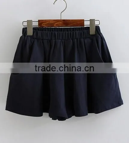 EY0611P Women High Waist Fashion Casual Shorts 2017 photo-4