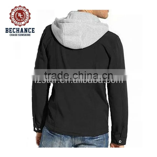 AN9103 Men's Classic Long Sleeves Softshell photo-2