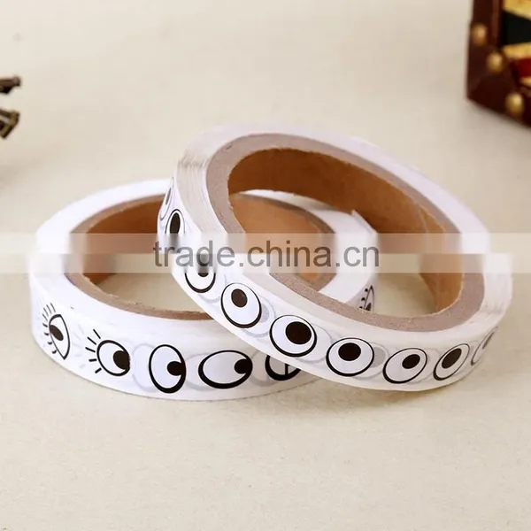Carton Sticker Roll Shape Multcolor Sticker for Kids Coated Art Paper Sticker With Lamination Sticker for Children Education photo-5