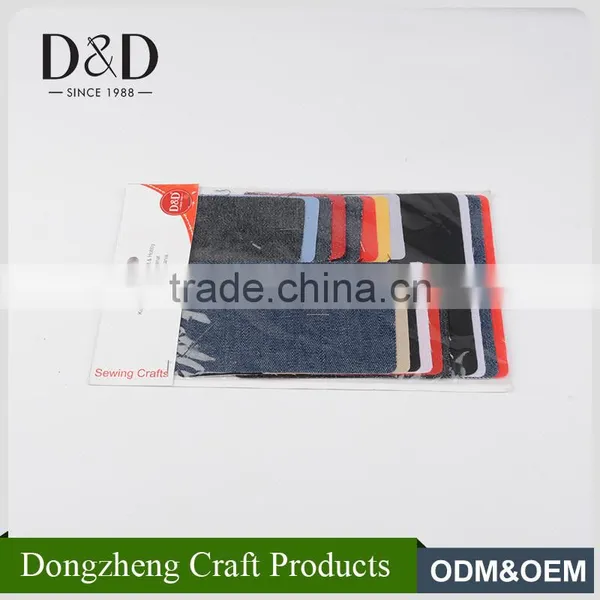Laser Cut Premium Brand Design Custom Jeans Patch Iron on for Mending Tape photo-3