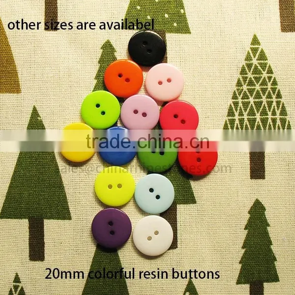 Candy Colorful Resin Epoxy Buttons photo-2