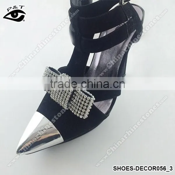 New Design Rhinestone Mesh Clip for Shoes Glass Ornament Shoe Clips photo-5