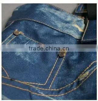 Custom Snowboard Bib Jean Pants Wholesale Jeans Ski Pants Mens Fashion Bib Denim Ski Jean Pants photo-2