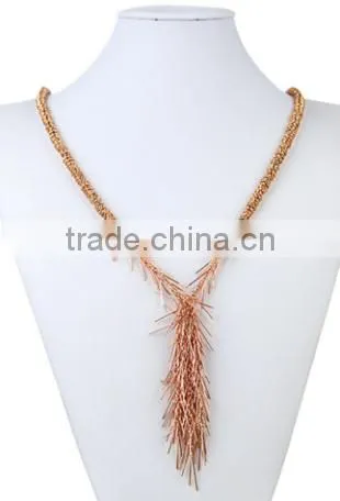 2015 Fashion Metal Chain Necklace Circle Necklace285 photo-4