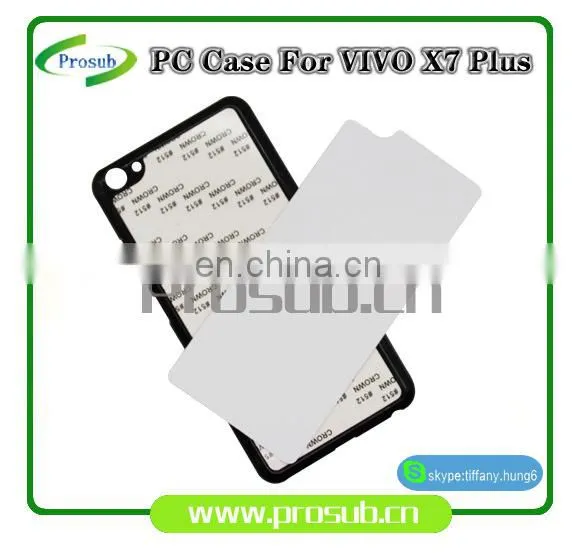 2d Sublimation PC Plastic Blank Smartphone Case Cover for Prosub-VIVO X7 Plus photo-2