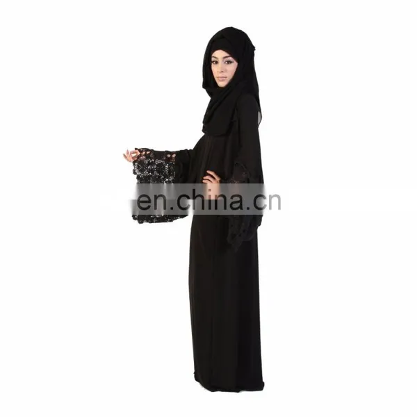 Hot Selling Turkish Design Denim Muslim Abaya,Muslim Long Maxi Dress,Long Girls Maxi photo-3