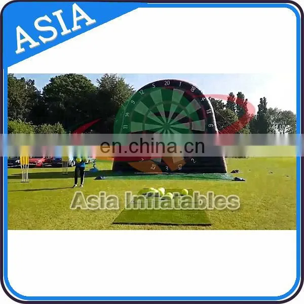Best Selling Giant Inflatable Football Shooting Darts Board For Sport photo-3
