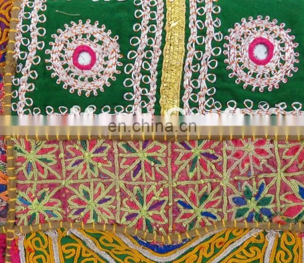 Vintage Gypsy Banjara Coin Clutch - Antique Embroidered Coin Clutch- Banjara Gypsy Coin Clutch photo-5