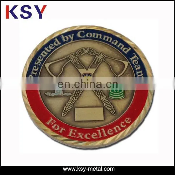 Cheap 3D Custom Gold Sliver Metal Coin photo-2