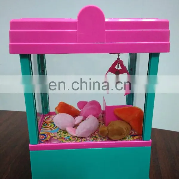 2018 Hot-sale Mini Claw Machine Toy Wholesale Claw Crane Machine With LED Light and Music for Kids photo-3