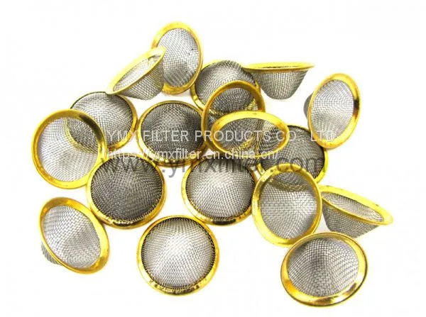 Cone Shaped Wire Mesh Filter Strainer Stainless Steel Conical Strainer Round Hole Metal Filter Screen