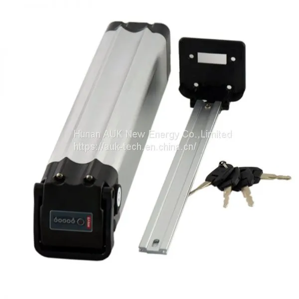 Rechargeable Lithium Ion Battery Silver Fish Type 36v 48v 8ah 10ah 12.5ah 15ah 17.5ah for Ebike