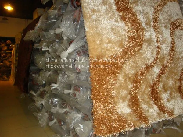 2023 Best Selling 5D Polyester Shaggy Carpet for Sitting Room and Bedroom photo-5