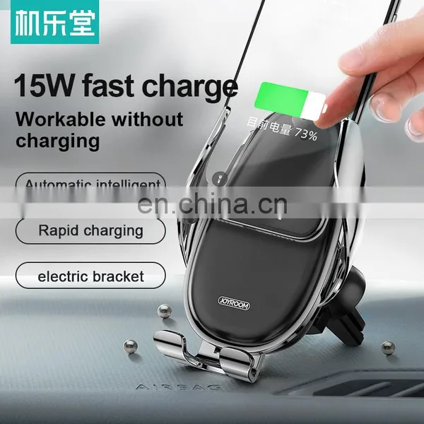 JOYROOM ZS199 Automatic Wireless Car Charger Magnetic Charger qi Mobile Holder for Car photo-5