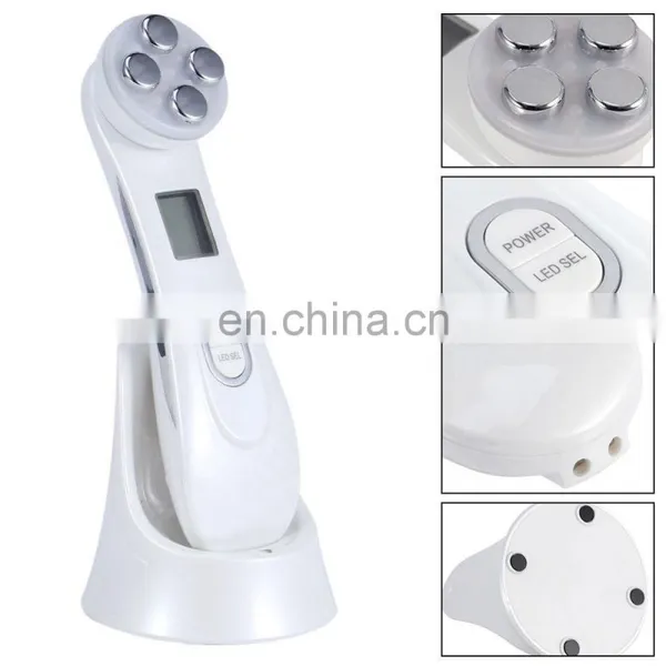 Galvanic Spa Facial Machine LED Light Therapy Skin Tightening Beauty Machine RF & EMS Beauty Instrument photo-4