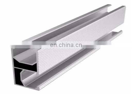 SHENGXIN Solar Panel Black Aluminium Frame With Corner Key , Extrusion Aluminium Edge Profile For Pv Mounting Systems photo-4