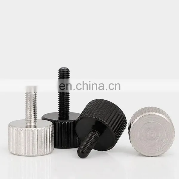 M3 Knurled Thumb Screw 1/4-20 UNC Thread Stainless Steel Knurled Head Thumb Screw photo-5